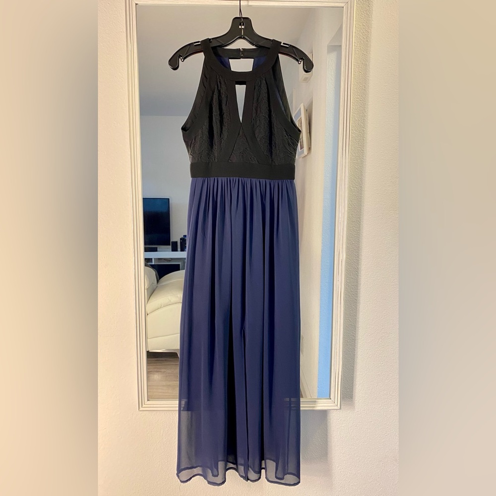 NAVY BLUE MAXI DRESS FROM BCBGENERATION